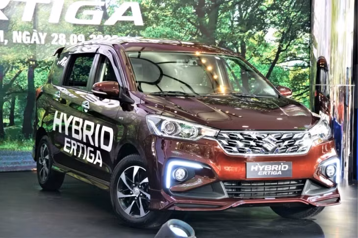 Doanh số Suzuki Ertiga Hybrid vẫn không cải thiện dù đã giảm sâu. Ảnh: Vĩnh Phúc.