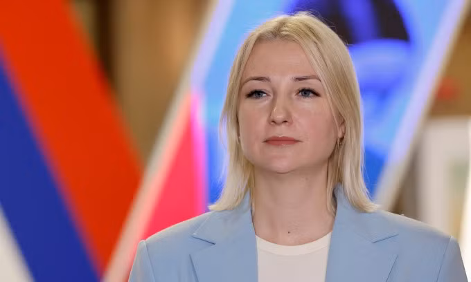 Cựu nhà báo truyền hình Nga Yekaterina Duntsova tại Moskva hôm 20/12. Ảnh: Reuters