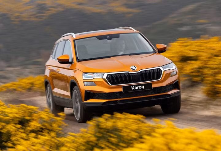 Mẫu xe Skoda Karoq chỉ giảm phí trước bạ 50% trong tháng 12/2023.