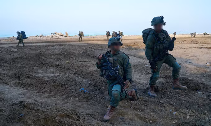Binh sĩ Israel tại Dải Gaza ngày 3/12. Ảnh: IDF