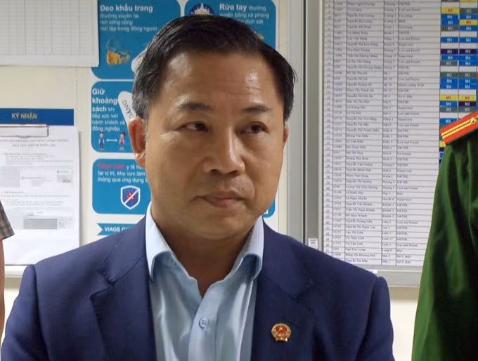 Ông Lưu Bình Nhưỡng bị bắt tối 14/11. Ảnh: Công an Thái Bình