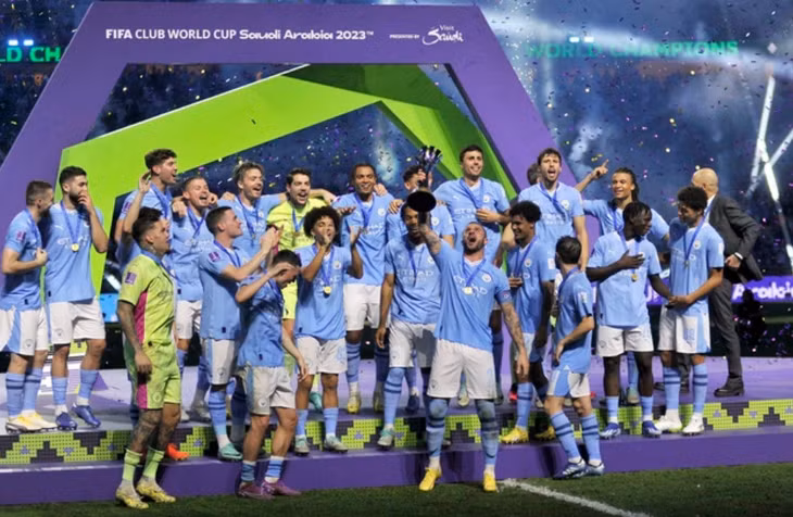 Man City khép lai năm 2023 bằng chức vô địch FIFA Club World Cup. Ảnh: FIFA