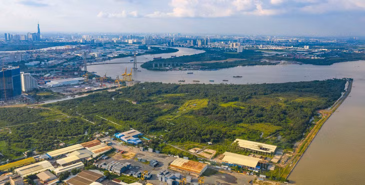 Nợ xấu liên quan đến dự án Mũi Đèn Đỏ (ảnh) được đoàn thanh tra bỏ ngoài dự thảo báo cáo - Ảnh: QUANG ĐỊNH