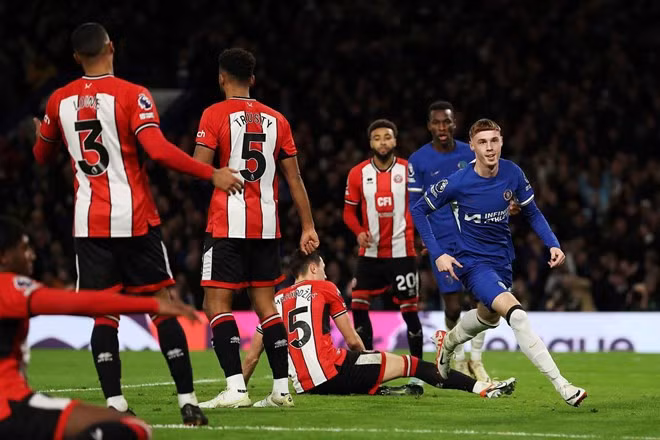 Cole Palmer toả sáng giúp Chelsea có chiến thắng quan trọng trước Sheffield United. Ảnh: Chelsea FC