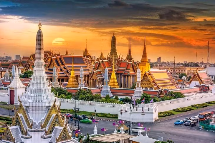 Bangkok, Thái Lan là điểm đến nước ngoài được du khách Việt tìm kiếm nhiều cho dịp nghỉ lễ cuối năm. (Ảnh: shutterstock)