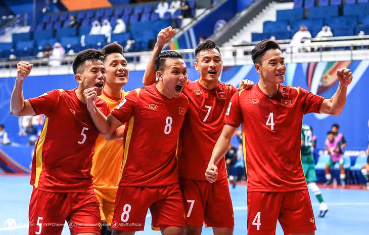 Tuyển futsal Việt Nam nằm cùng bảng với Thái Lan và Trung Quốc - Ảnh: VFF