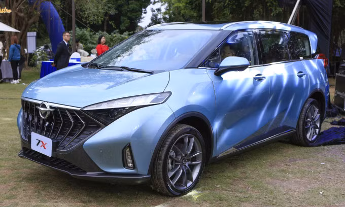 Haima 7X lắp động cơ xăng 1.6 công suất 180 mã lực, giá 865 triệu đồng. Ảnh: Lương Dũng