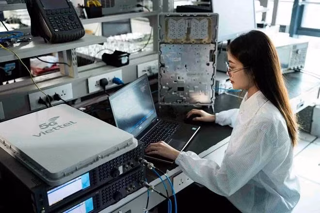 Viettel triển khai thành công trạm thu phát sóng 5G theo tiêu chuẩn Open RAN