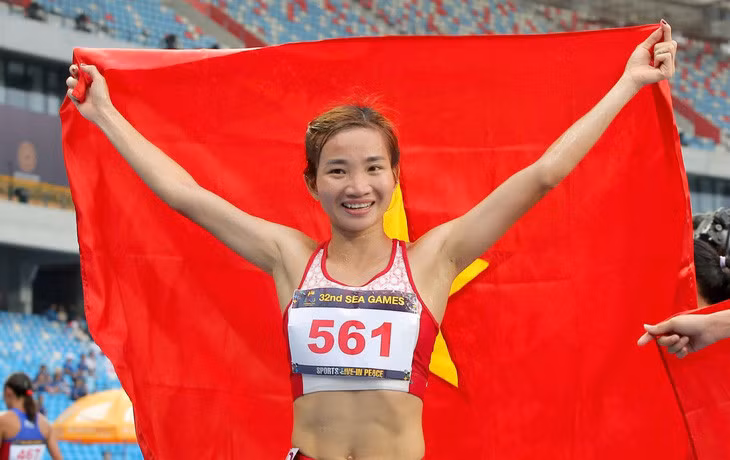 Nguyễn Thị Oanh xếp thứ hai trong cuộc bầu chọn VĐV tiêu biểu toàn quốc 2023 - Ảnh: N.H