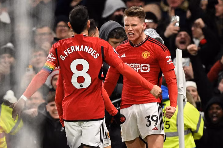 Tinh thần của Man United đang lên cao sau chiến thắng 2-1 trước Chelsea. Ảnh: AFP