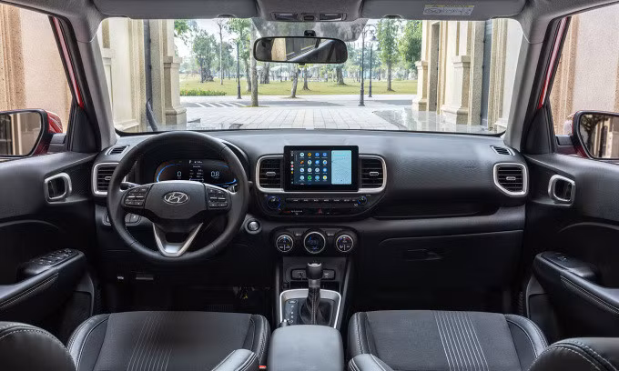 Thiết kế nội thất của Hyundai Venue. Ảnh: Hyundai Thành Công