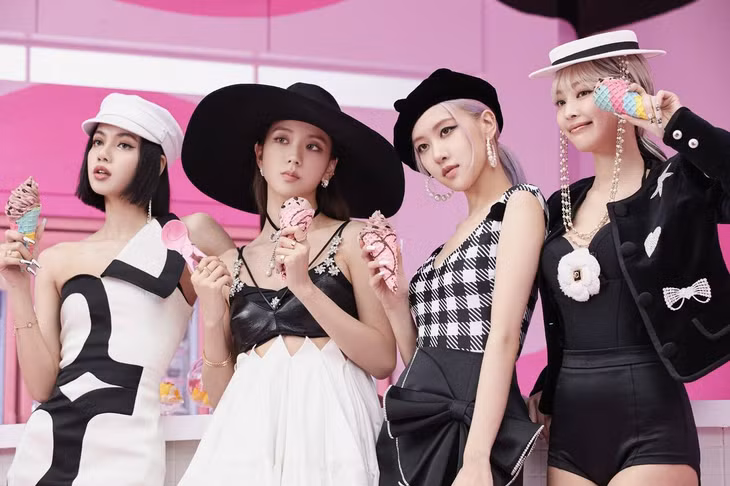 Blackpink là nghệ sĩ Kpop được xem nhiều nhất Tiktok toàn cầu trong năm 2023. Ảnh: YG