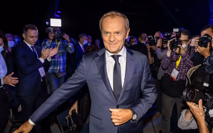 Cựu Chủ tịch Hội đồng châu Âu Donald Tusk. Ảnh: AFP