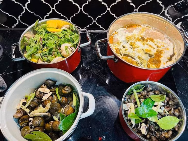Những món ăn do Phương Oanh tự tay thực hiện.