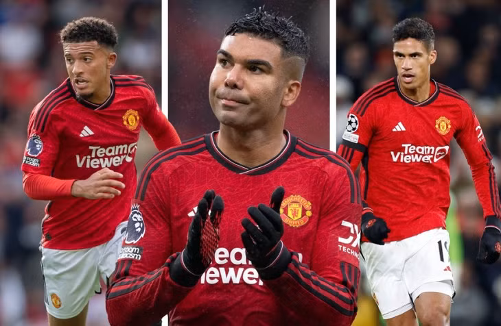 Sancho, Casemiro và Varane sẽ bị rao bán.