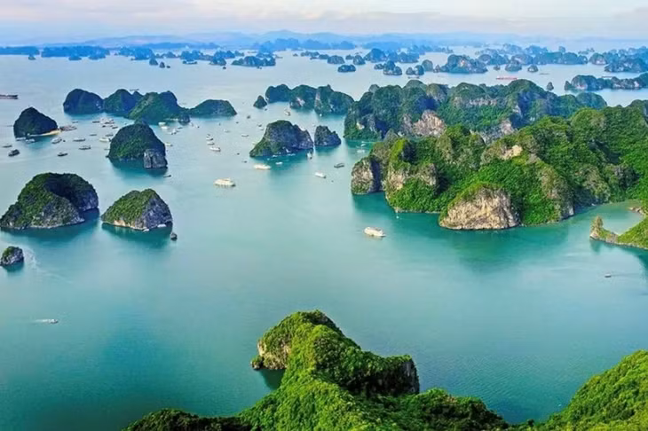 Cảnh đẹp Vịnh Hạ Long (Quảng Ninh). Ảnh: Internet