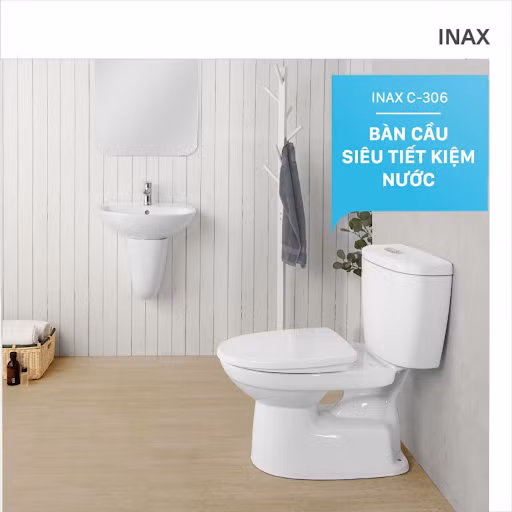 Bồn cầu Inax AC 959 VAN - Kháng khuẩn, tiết kiệm nước vượt trội ảnh 2