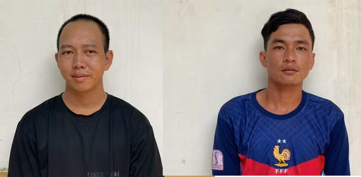 Đối tượng Hậu và Đạt.