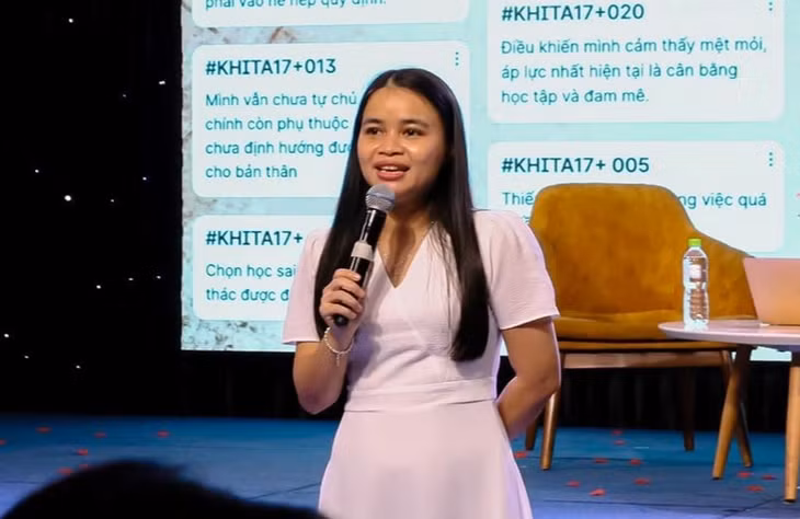 Thạc sĩ Nguyễn Thị Ngọc Vui - giảng viên khoa tâm lý học, Trường đại học Khoa học xã hội và Nhân văn (Đại học Quốc gia TP.HCM) - Ảnh: NVCC