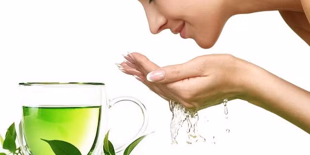 Trà xanh là một nguồn chất chống oxy hóa tốt cho làn da.