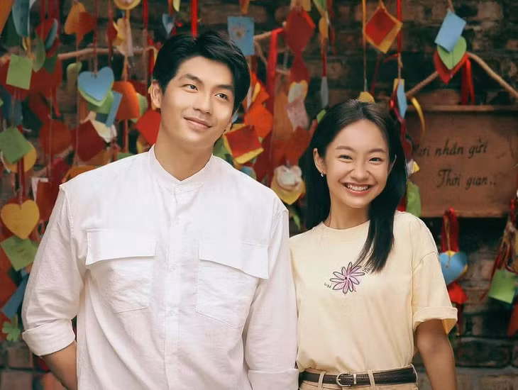 Dương (Hoàng Hà), Lâm ( Quốc Anh) được khán giả yêu thích trong Chúng ta của 8 năm sau - Ảnh: ĐPCC