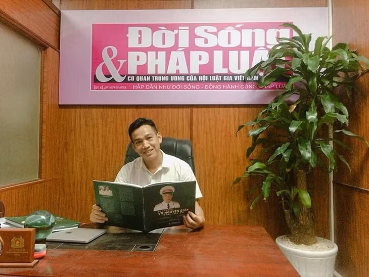 Thời gian công tác tại Báo Đời sống và Pháp luật giúp nhà báo Vương Xuân Nguyên trưởng thành trong nghề báo.