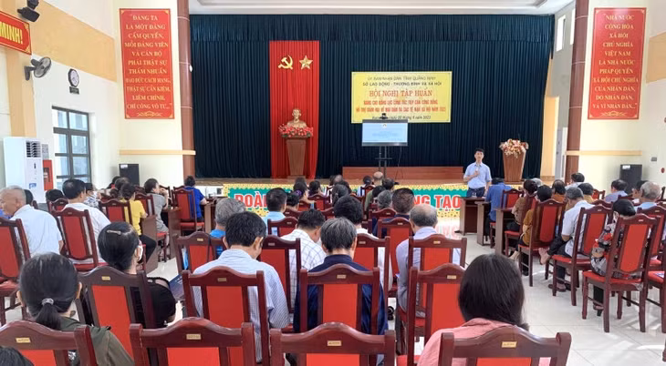 Đông đảo thành viên các mô hình phát huy sức mạnh cộng đồng trong phòng, chống mại dâm tại các phường Mạo Khê (thị xã Đông Triều), Nam Khê (thành phố Uông Bí), Quảng Yên (thị xã Quảng Yên) tham dự Lớp tập huấn nâng cao năng lực công tác tiếp cận cộng đồng, hỗ trợ giảm hại về mại dâm và các tệ nạn xã hội do Sở LĐ-TB&amp;XH Quảng Ninh tổ chức tháng 6/2023