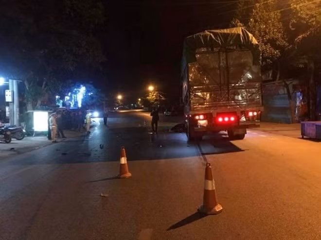 Tai nạn lúc nửa đêm trên Quốc lộ 3, 2 thanh niên tử vong tại chỗ. Ảnh: Đơn vị cung cấp.