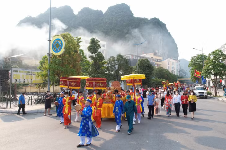 Lễ hội đền Đức Ông Trần Quốc Nghiễn năm 2022.