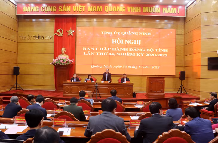 Hội nghị lần thứ 44 của Ban Chấp hành Đảng bộ tỉnh khóa XV.