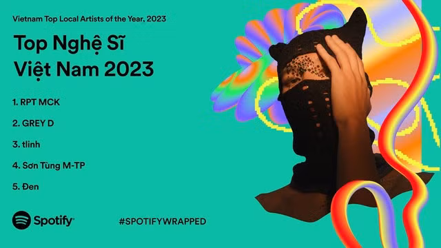 Nghệ sĩ trẻ dẫn đầu Spotify Việt Nam 2023 - Ảnh 2.