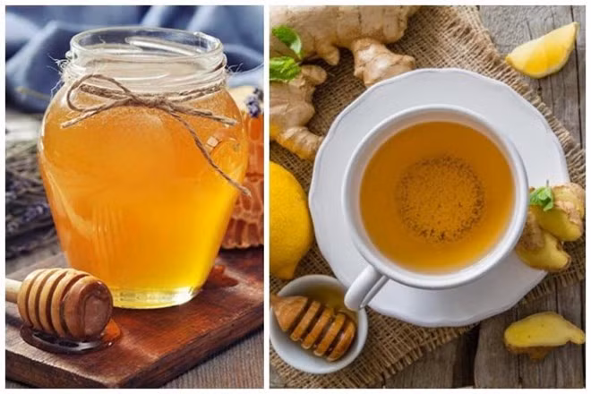 Nước mật ong không chỉ ngon mà còn có tác dụng làm ấm cơ thể trong mùa đông. Ảnh đồ họa: Minh Vũ