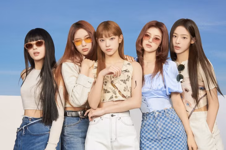 NewJeans, Le Sserafim, &amp;TEAM và BOYNEXTDOOR là những tân binh tiềm năng của HYBE. Ảnh: Naver.