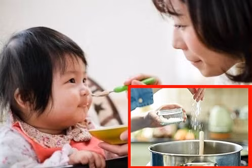 Thói quen ăn mặn, nhiều muối sẽ khiến trẻ cao huyết áp khi lớn lên và có thể khiến cho trẻ dễ mắc bệnh tim mạch. Đồ họa: Ngọc Thùy