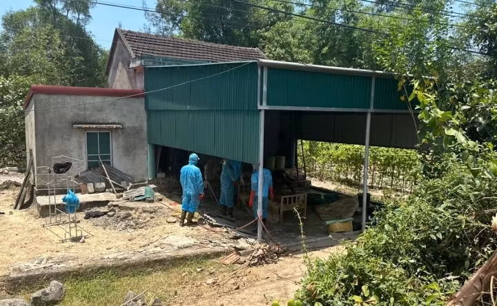 Hiện trường vụ việc. (Ảnh: Trọng Tùng)