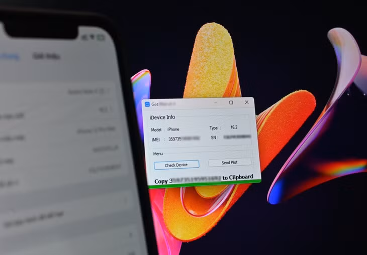 Giao diện trông rất đơn giản của ứng dụng vô hiệu hóa iCloud. Ảnh: Xuân Sang.