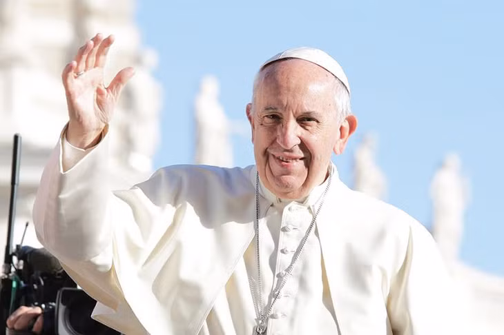 Giáo hoàng Francis. Ảnh:CNA
