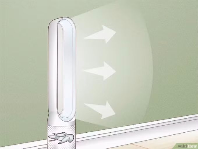 Cơ chế hoạt động của quạt không cánh. Ảnh: Wikihow