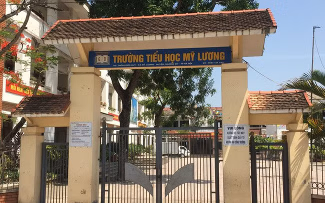 Trường tiểu học Mỹ Lương, huyện Chương Mỹ (Hà Nội)