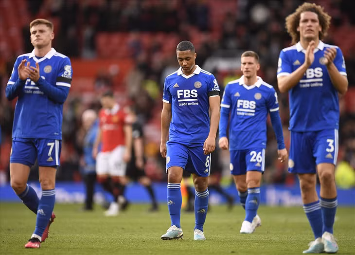 Một chương cổ tích trong lịch sử của Leicester City đã khép lại. Ảnh: AFP