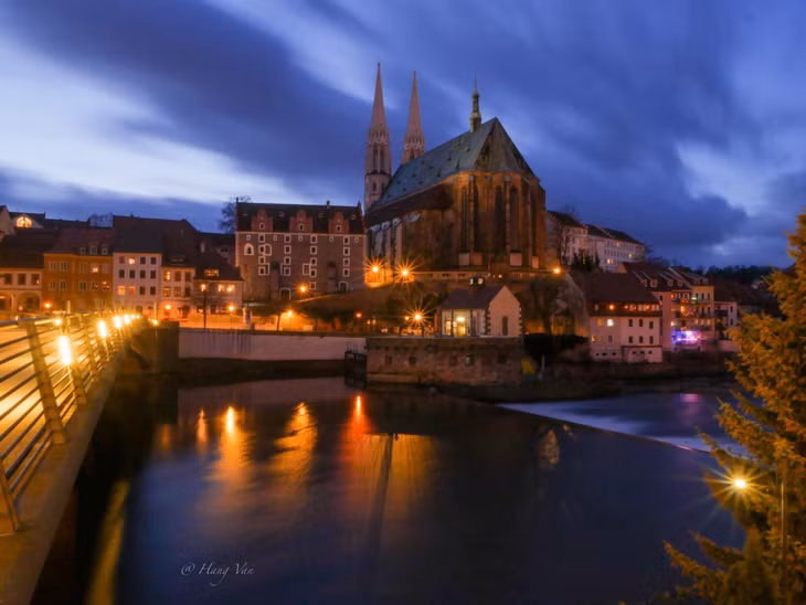 Một góc thành phố Görlitz. Ảnh: Hang Van Photography