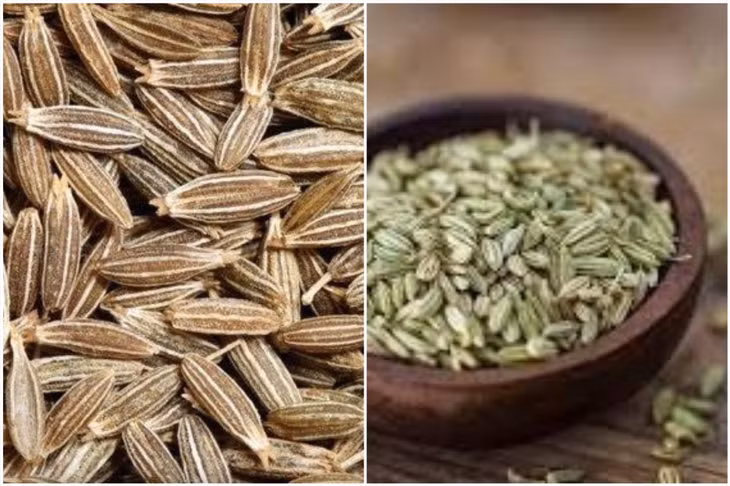 Hạt thì là chứa nhiều vitamin, khoáng chất và tinh dầu có thể giúp nuôi dưỡng và củng cố nang tóc. Đồ họa: Thanh Thanh