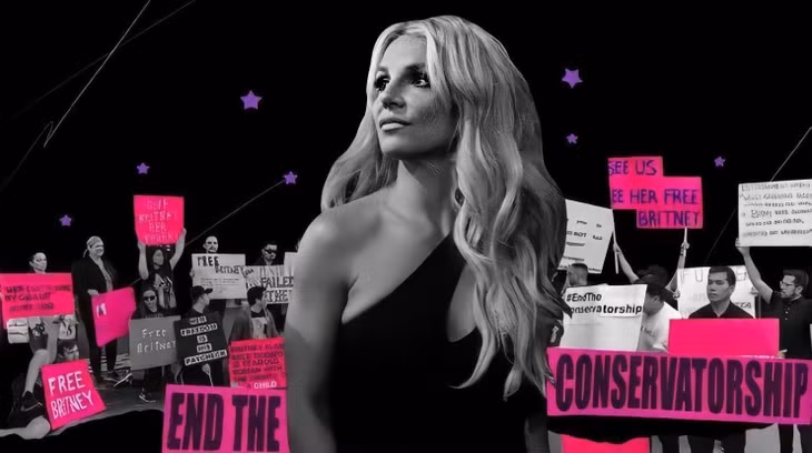 Sau tất cả, Britney Spears vẫn chưa thực sự tự do. Ảnh: Theswaddle.