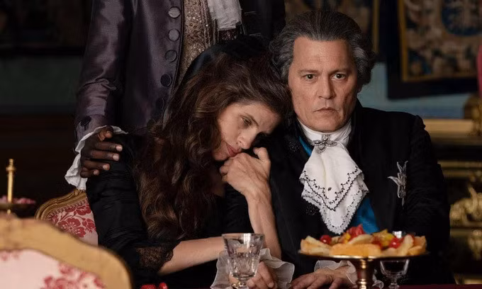 Johnny Depp trong phim "Jeanne Du Barry" (Ảnh: Daily Mail).