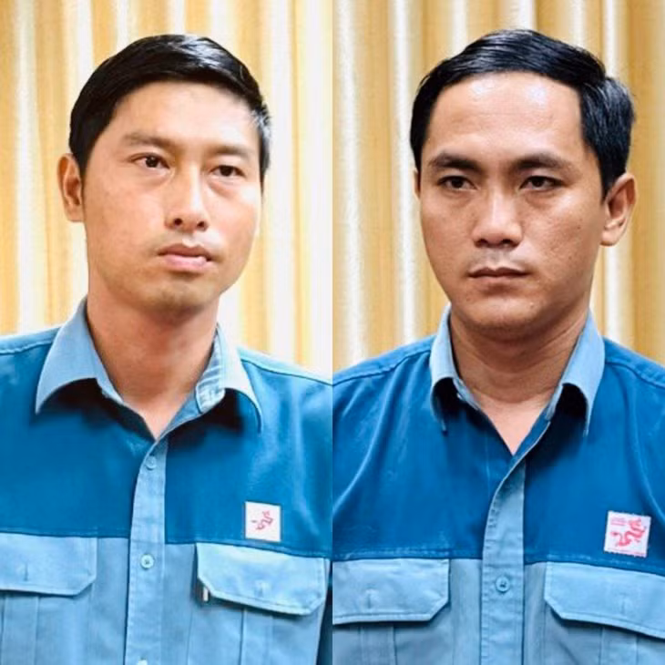 Hai bị can Nhựt và Tâm. Ảnh: C.A