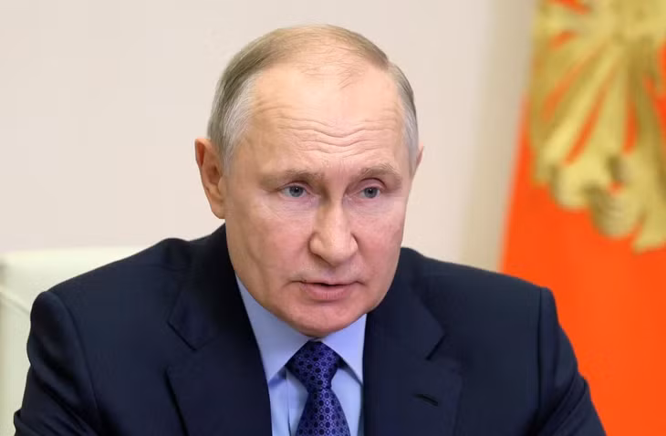 Tổng thống Nga Vladimir Putin bị quan chức tình báo Ukraine đe dọa ám sát. Ảnh: AFP