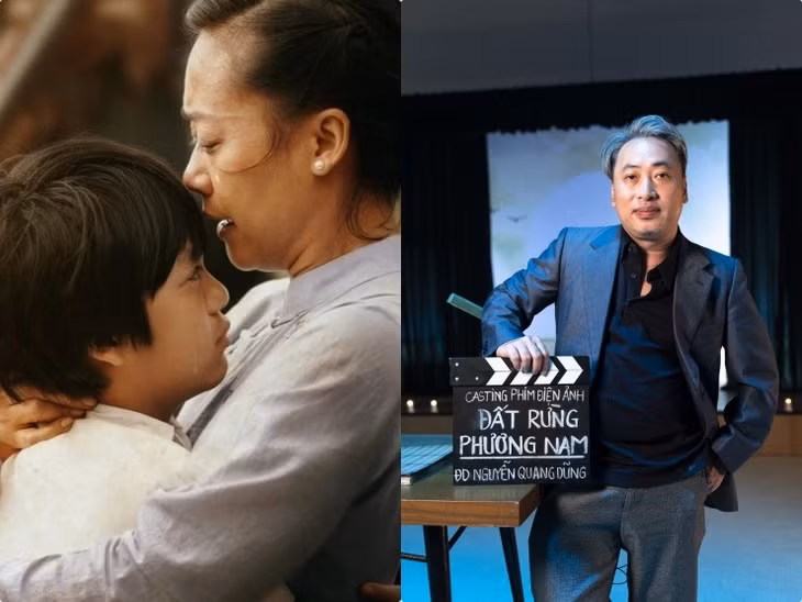 Đạo diễn Nguyễn Quang Dũng cầm trịch dự án Đất rừng phương Nam. Ảnh: Nhà sản xuất.