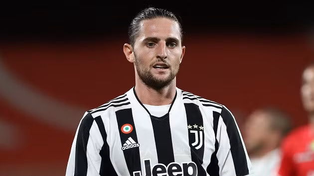 Rabiot trong màu áo Juventus.