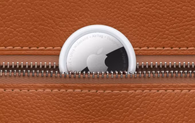 Thiết bị định vị cá nhân AirTag. Ảnh: Apple