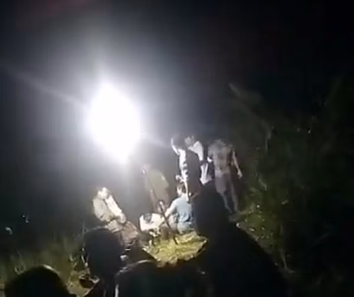 Hiện trường vụ việc.